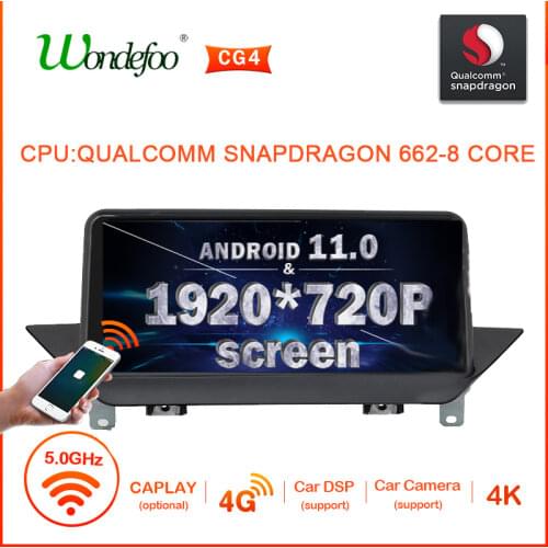 Android 10 Snapdragon 1920*720P SCREEN car GPS for BMW X1 E84 2009 2010 2011-2015 Radio Navigation multimedia player no dvd