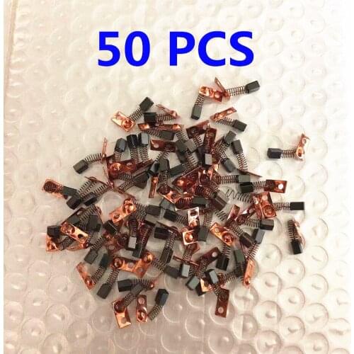 50Pcs/Lot Carbon Brush Strong 210 102L 105L 90 204 Handle Carbon Brush All Strong Universal Manicure Drill Accessories Wholesale