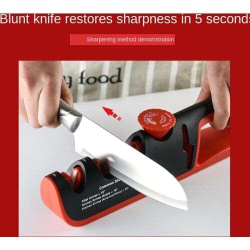 Four In One Fast Adjustable Tungsten Steel Knife Sharpener Professional Sharpening Stone Kitchen Gadgets