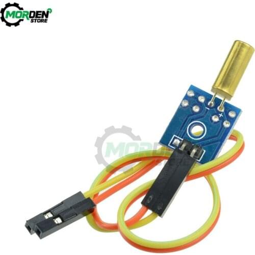 2Pcs Tilt Sensor Module Vibration Sensor for Arduino STM32 AVR For Raspberry Pi 3.3-12V 3.1mm Hole Diam with Free Cable DIY KIT