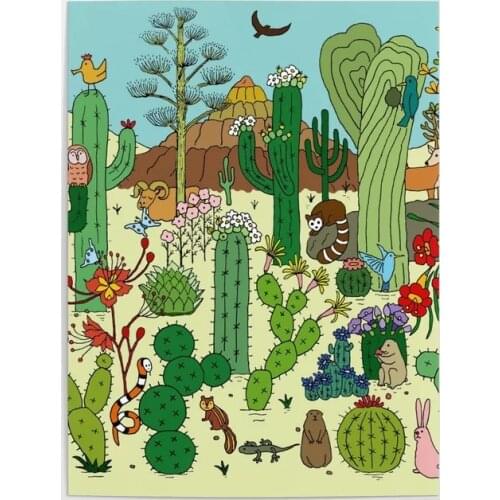 Prints Pictures Home Decoration Wall Art Modular Arizona Desert Poster Painting Cuadros On Canvas For Living Room No Framework