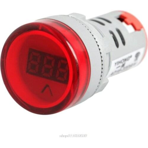 New 22 MM AC 60V-450V Digital Display Voltmeter Lights Combo Indicator Jy7 21 Dropship