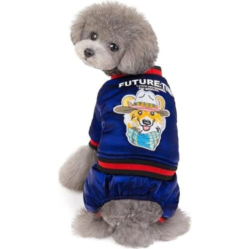 Pet Dog Clothes Dog Thickened Cotton Clothes Animal Dog Jacket Dog Outfit Pet Clothes Dog Clothing Dog Jacket