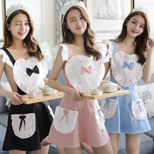 2020 popular sexy lingerie cosplay costumes playful cute maid outfit maid suit sexy uniform temptation