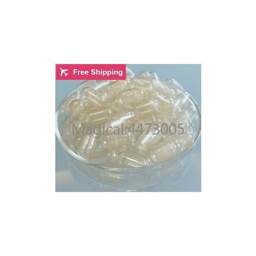 1000pcs/lot size00# Stout fatty gelatin empty vacant safety capsule round fat clear capsules seperated or joined(transparent)