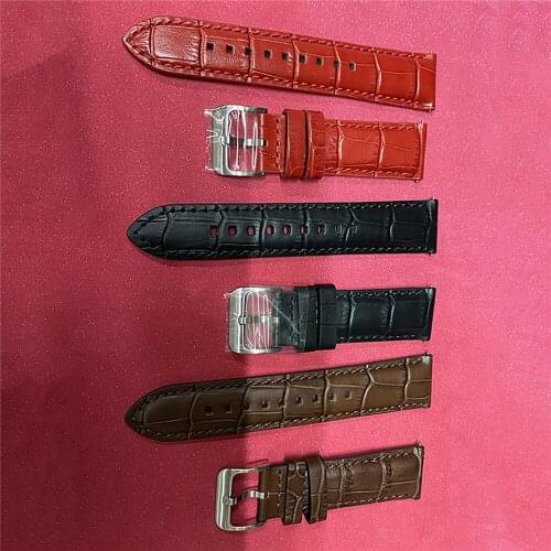 22MM Genuine Leather Strap for Samsung S3 R760 R765 R770 R775 R800 Watch Replacement Wristwatch Band Bracelet Belt