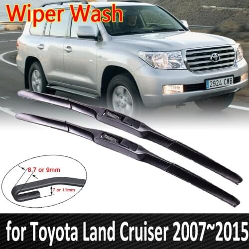 For Toyota Land Cruiser 200 J200 2007~2015 Car Wiper Blade Front Windshield Windscreen Wipers Car Accessories 2008 2009 2010