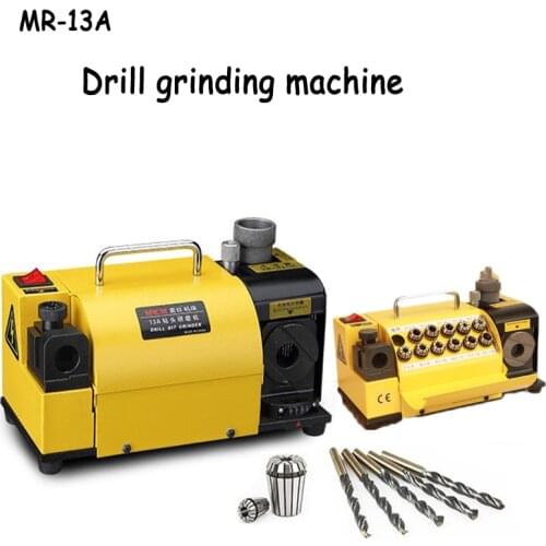180W Drill Bit Sharpener 110V/220V Drill Grinder Grinding Machine 3-13mm Drill Bits Sharpening Tool MR-13A