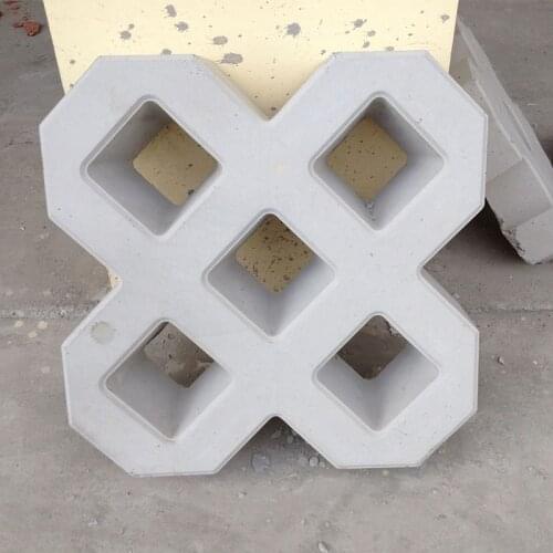 Outdoor Road Pavement Rubber Paving Mold Plastic Block Silicone Interlock Plaster Tile Plastic Paving Mould
