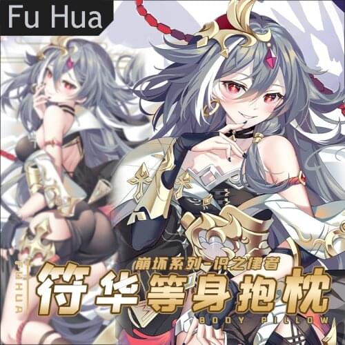 Anime Honkai Impact 3 Fu Hua Dakimakura Hugging Body Pillow Case Japanese Style Sexy Lolita Otaku Pillow Cover Cosplay Gifts