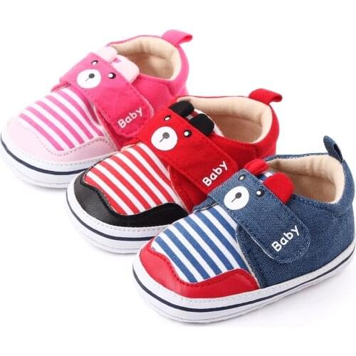 2021 Cartoon Baby Shoes Autumn Prewalker Anti-slip Soft Sole Baby Girl Shoes First Walking Baby Boy Shoes