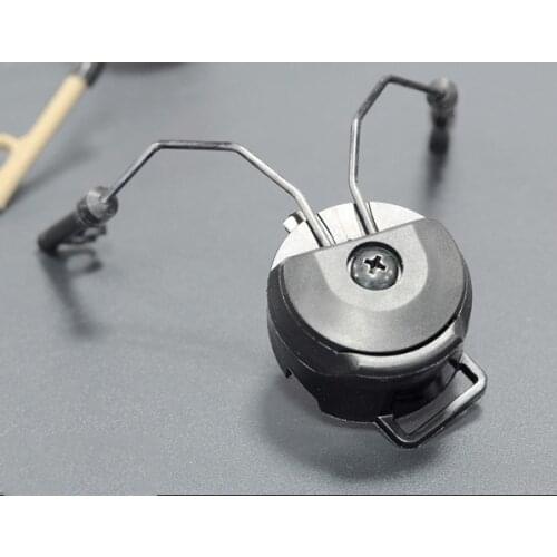 FMA PT Headset and Helmet Rail Adapter Set Black TB334