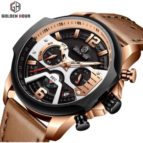 GOLDENHOUR Chronograph Watches