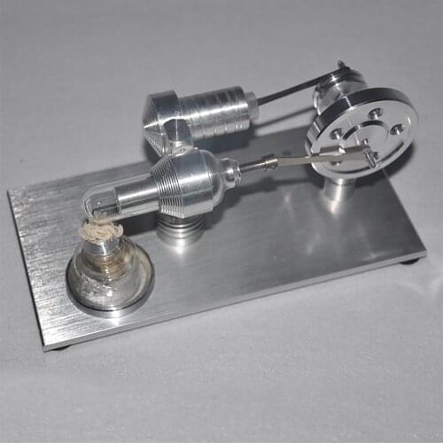 2020 DIY Air Stirling Engine Motor Model External Combustion Engine School + Light Bulb Demonstration Education Toy Kit For Kid