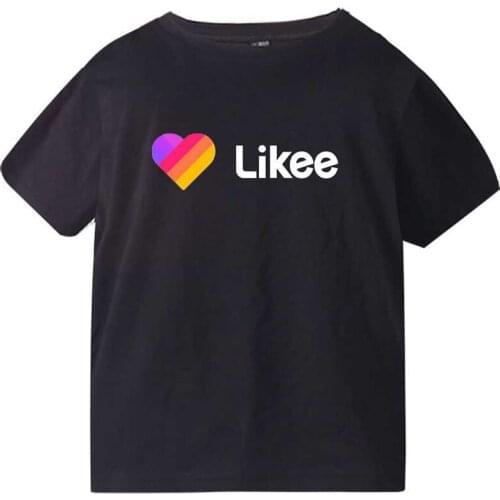 Fashion Cartoon Heart Print Short Sleeve T-Shirt Baby Boy Summer Casual Tops Kids Home Shirts 2-10 Years