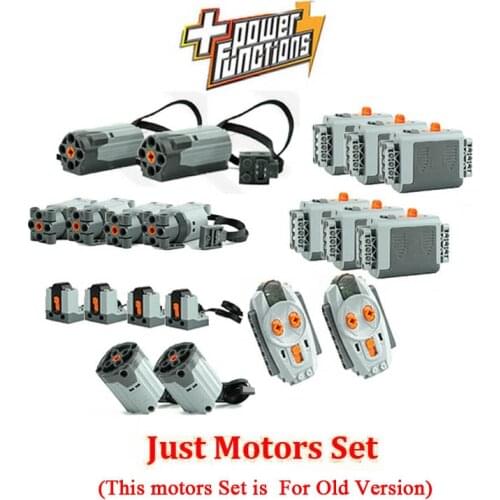 NEW Power Function Motors Set For Mobile Crane Building LTM11200 RC Technic Motors Kits