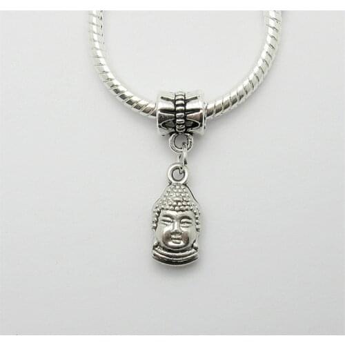 Wholesale lots 25PCS Classic charms beads suspension metal Buddha charm pendants for jewelry making