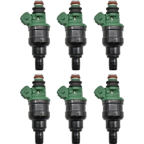 6Pcs/Lot Fuel Injector for Mitsubishi Montero 3.5L V6 SDH-240 INP534 SDH240 INP-534 MD189021