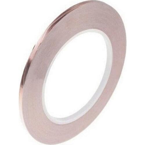 Top quality Conductive Copper Tape Roll 5mm x 30M WFR Ribbon Shield