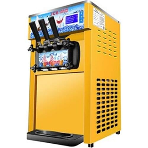 1.8L*2 ZM-168 Three flavors desktop ice cream machine commercial soft ice cream machine ice cream machine