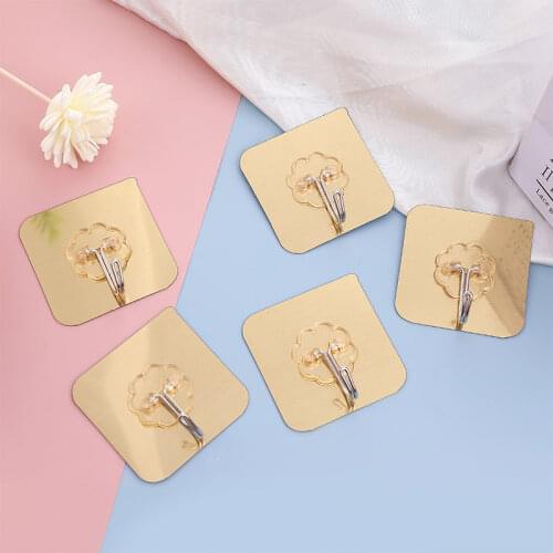 10Pcs Strong Suction Cup Punch-free Seamless Paste Kitchen Hook Universal Hook for Hanging Clothes Kitchenware Suction Hook