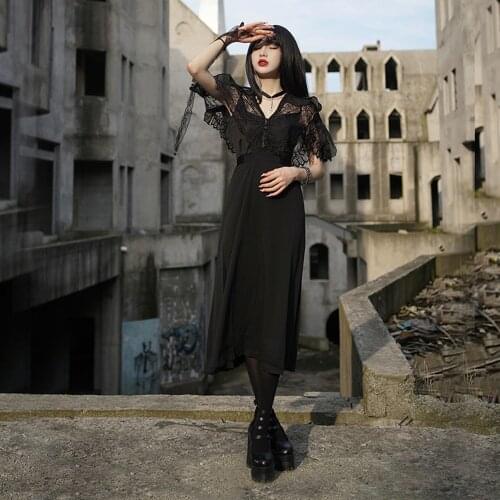 Модные платья-трапеции Devil shackles China At AliExpress