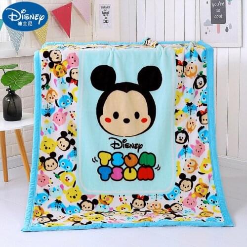 Coral Fleece Blanket Thin quilt Mickey Mouse Soft Cute Cartoon for Children on Bed Sofa Couch children girl woolen women blanket