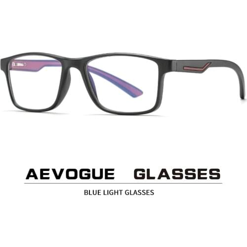 Men TR90 Blue Light Glasses Eyewear Retro Prescription Glasses Myopia Frame KS119