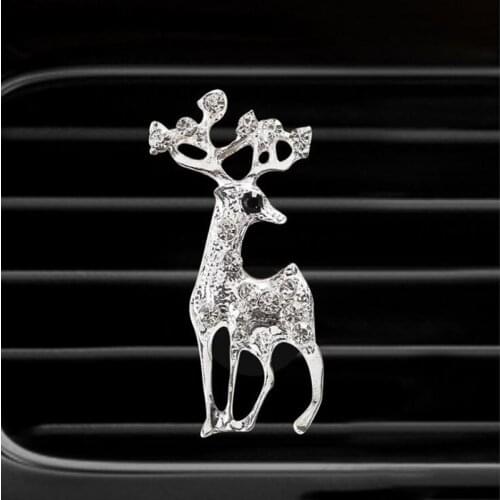 Car Air Freshener Smell in the Car Styling Deer Air Vent Perfume Parfum Flavoring for Auto Interior Accessorie