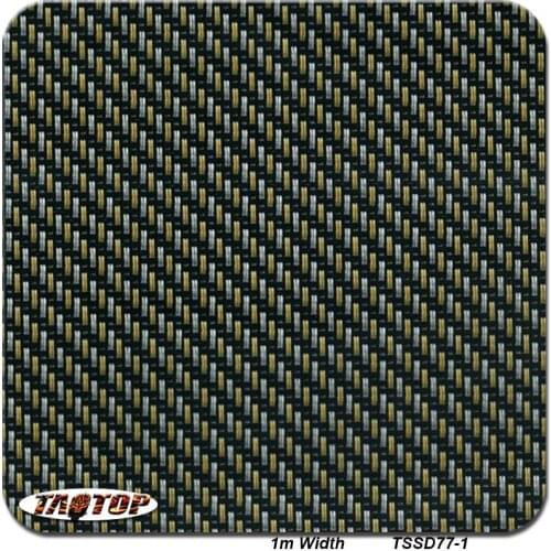 TAOTOP Water Transfer Printing UK 1m Width 50Sq TSA77-1 Hydrographic Film Car Sticker Carbon Print Water Transfer Printing Film