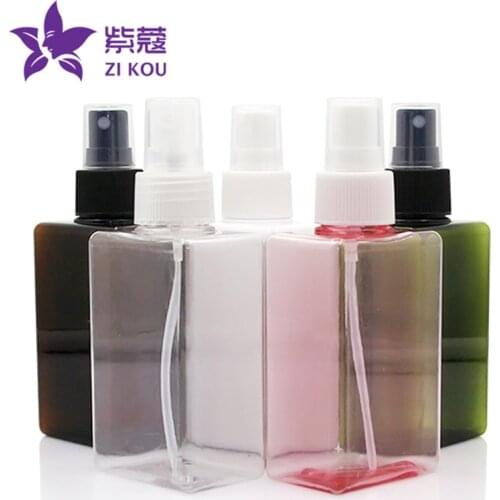 1pcs Free Shipping 150ml Rectangular PETG Bottle, Professional Goods Use Plastic Fine Mist Spray Refillable Bottles