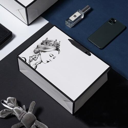 1000pcs Wholesale Custom Logo Paper Tote Bags, Shopping Bags, Party Bags, Gift Bags, Wedding Party Bag, Boutique Handbags