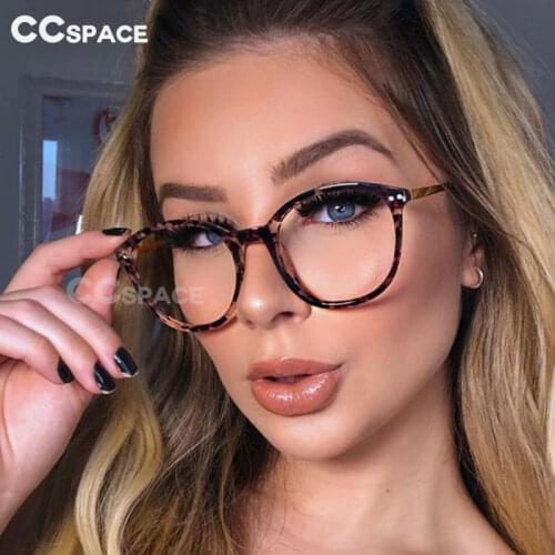 48176 Vintage Cat Eye Plastic Titanium Glasses Frames Ultralight Men Women Optical Fashion Computer Glasses