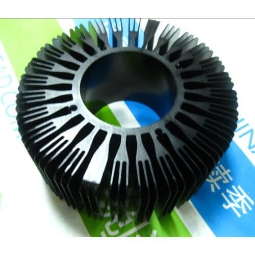 5PCS LED Heatsink/sunflower aluminum radiator diameter 150mm,hollow 63MM,length 20mm,any length Custom Heatsink for LED lights