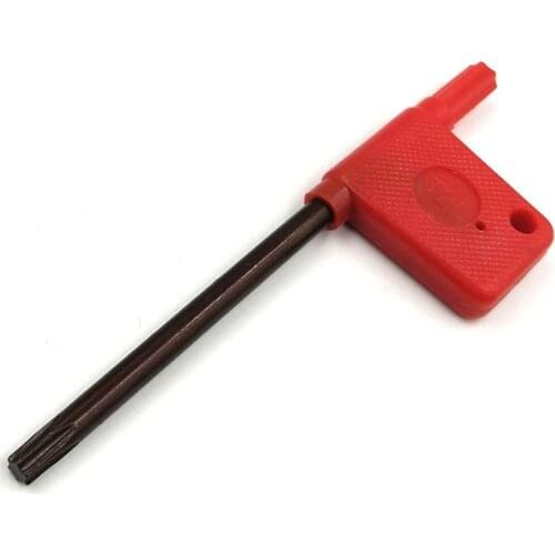 5Pcs/lot T6 T8 T9 T10 T20 Star Hex Key DIN911-T Knife Wrench Hex Key Plum Blossom Star Red Flag Plate Box End Nc Knife Wrench