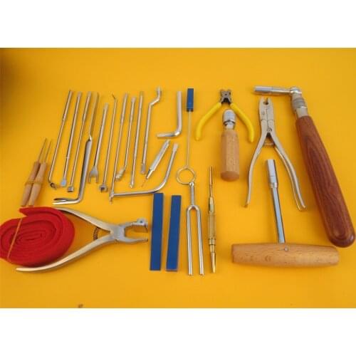 Piano tools,28pcs of tuning maintenance quality tools