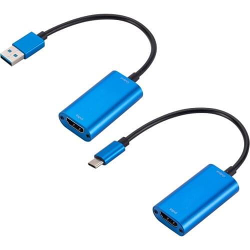 Video Capture Card USB 3.0 1080P 4K HDMI-compatible to USB Video Grabber Record For Macbook Game Camera Recording Live Streaming