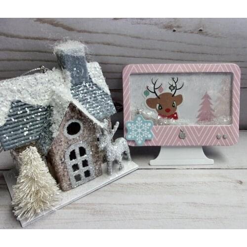 KLJUYP Computer screen Shaker Metal Cutting Dies Scrapbook Paper Craft Decoration dies scrapbooking