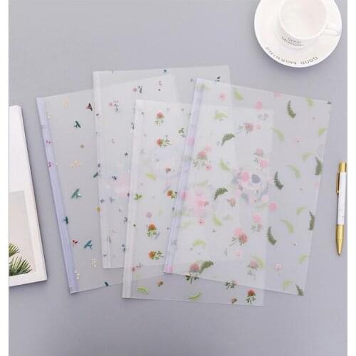 Draw Rod ClampA4Tie Lnformation Book Report Folder Creative Student Multi Function Transparent Test Paper Clip Office Stationery
