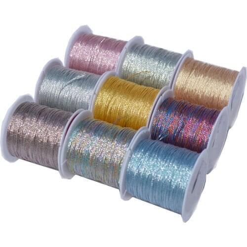 20-100 Meters Rope Gold Red Cord Thread Cord String Strap DIY Necklace Bracelet Rope Tag Line Gift Decoration