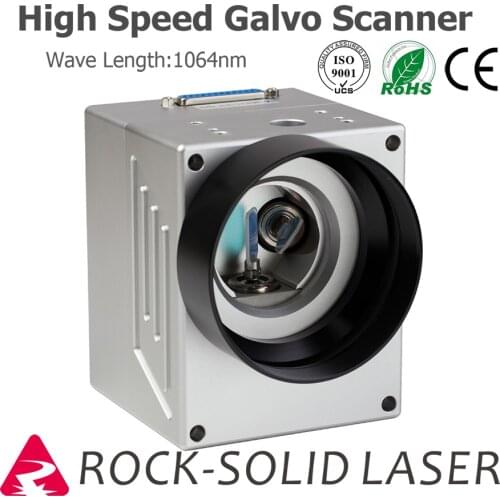 Galvo Scan Head High Speed Galvanometer Scanner Fiber Laser Marking Machine 1064nm Sino Galvo SG7110 10mm with Power Supply Set