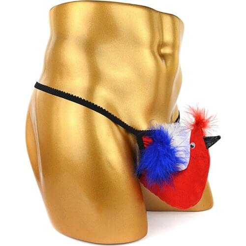 Sretch G-string Briefs Underwear Funny Mens Briefs Underpants Erotic T-back Micro Thong Thong G String Homme Sexy Penis Pouch