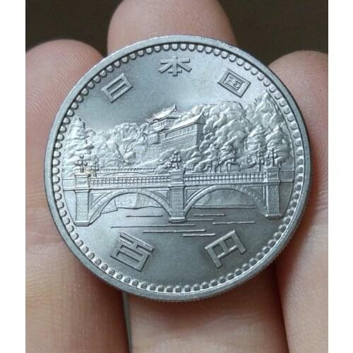 30mm Japan Coins 100 Yen Old Original Coin Collectible Edition 100% Real Rare Coins Random Year