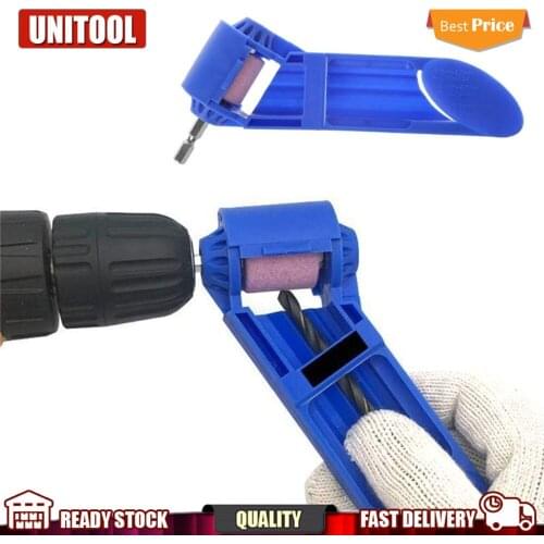 1set Corundum Grinding Wheel Drill Bit Sharpener Titanium Drill Portable Drill Bit Powered Tool Parts