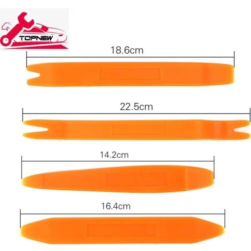 4 PIÈCES AUTO VOITURE RADIO PORTE PINCE PANNEAU GARNITURE TABLEAU DE BORD AUDIO ENLÈVEMENT INSTALLER LEVIER OUTIL