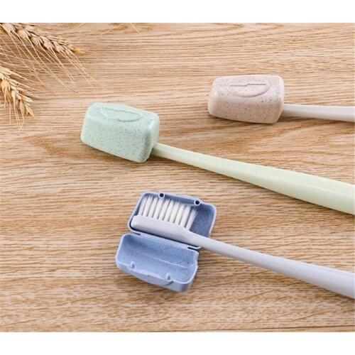 4 Pcs Portable Tooth Brush Cover Holder Toothbrush Headgear Travel Hiking Camping Brush Cap Case Hygiene Care Outdoor