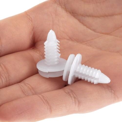 50Pcs Door Trim Panel Clip Nylon Retainer Auto Fastener Plastic Rivet for Dodge Ram 1994-On for Chrysler Replaces 6503709 A19213