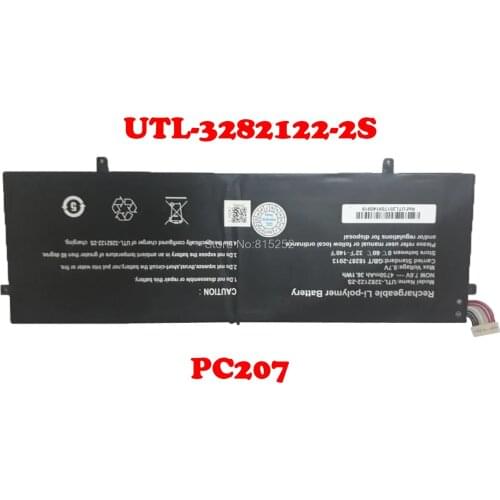 Laptop Battery For Multilaser For Legacy Air PC205 ML-CN01 PC206 PC207 PC224 UTL-3282122-2S PC205 ML-CN01 7.6V 10PIN 7Lines
