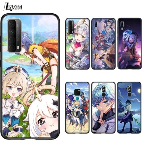 Funda Genshin Impacts Game For Huawei Mate 40 RS 30 20 20X 10 P Smart 2021 2020 Z S Pro Plus Lite 2019 2018 Phone Case