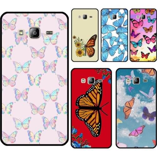 Blue Butterflies Nursery For Samsung Galaxy J7 J1 J3 J5 2016 A3 A5 2017 A6 A8 J4 J6 Plus J8 A7 A9 2018 Case Cover